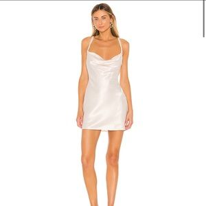 Lovers and Friends Boa Mini Dress (Ivory)